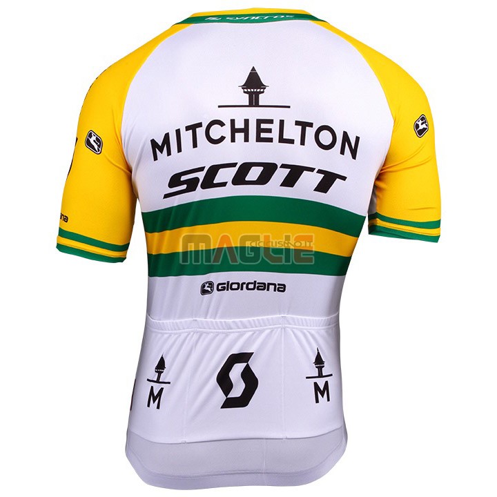 Maglia Mitchelton Scott Campione Australia Manica Corta 2018